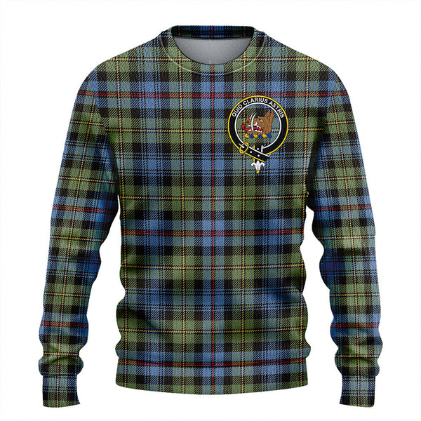 Baillie of Lamington Clan Badge Tartan Knitted Sweater