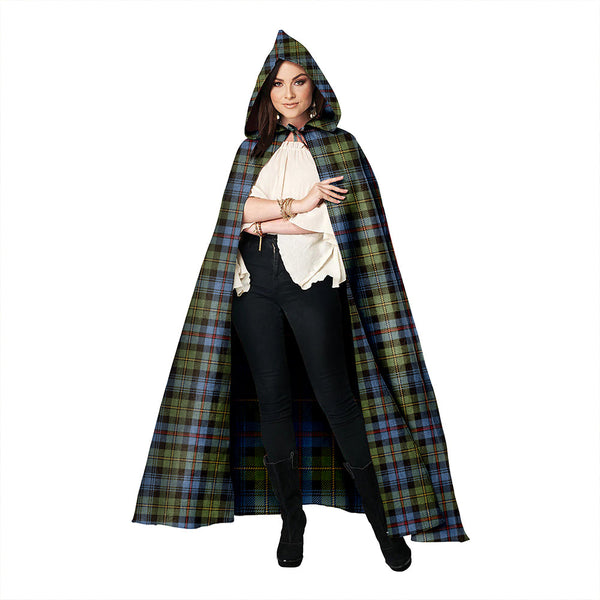 Baillie of Lamington Clan Badge Tartan Hooded Cloak