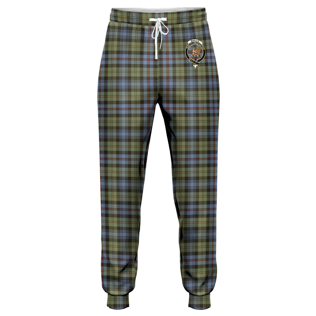 Baillie of Lamington Weathered Clan Badge Tartan Jogger Pants