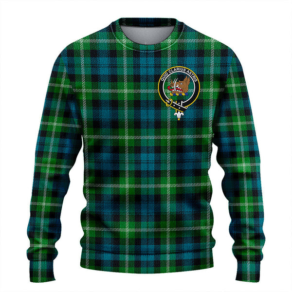 Baillie of Polkemmet Ancient Clan Badge Tartan Knitted Sweater