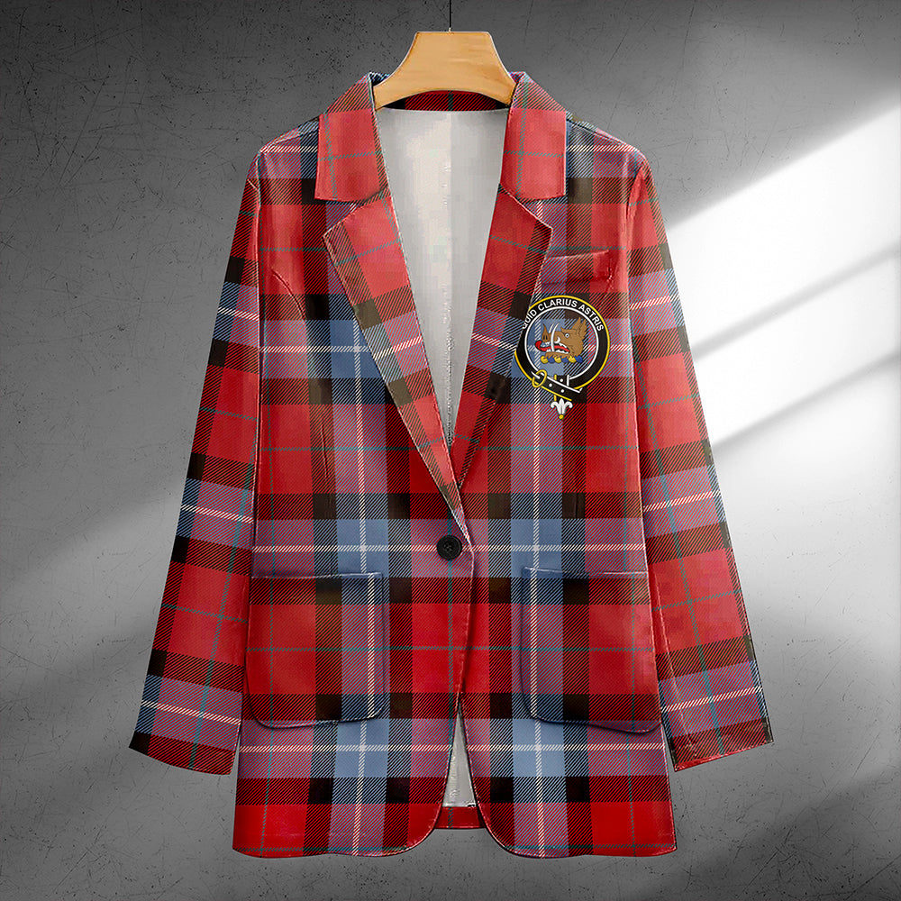 Baillie of Polkemmet Red Clan Badge Women Casual Suit