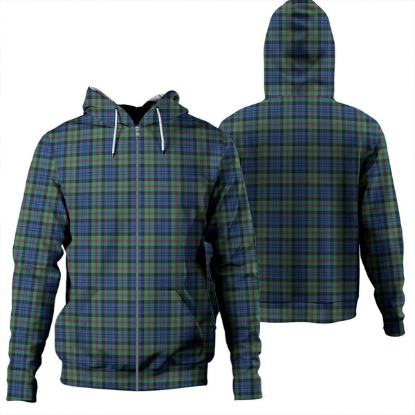 Baird Ancient Tartan Classic Zipper Hoodie