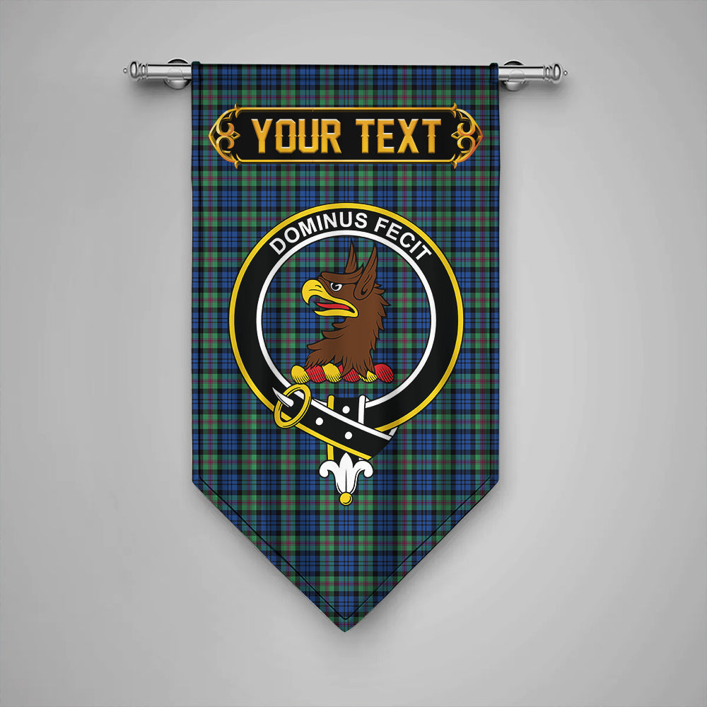 Baird Ancient Clan Badge Tartan Gonfalon Personalize