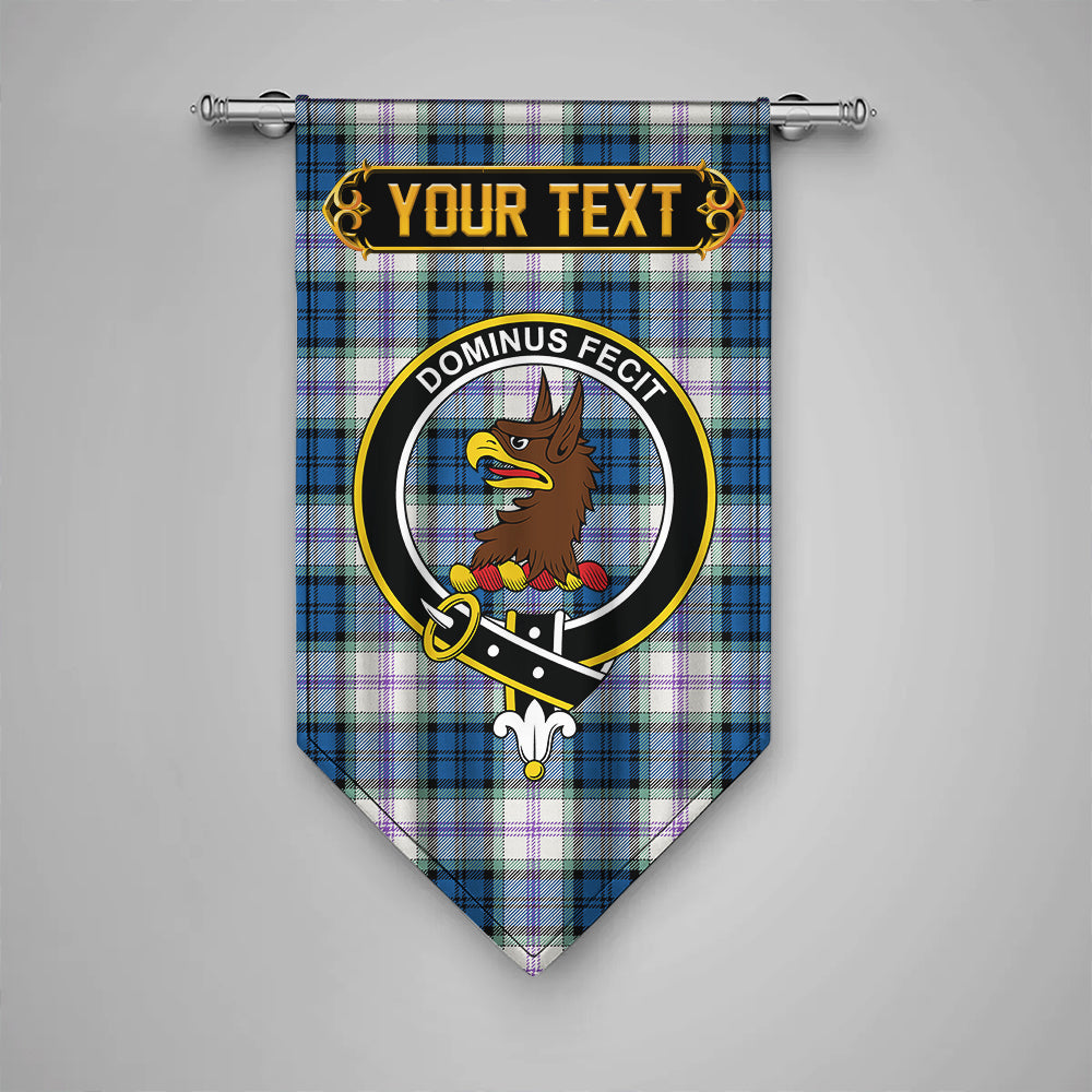 Baird Dress Dance (Baines Dress Dance) Clan Badge Tartan Gonfalon Personalize