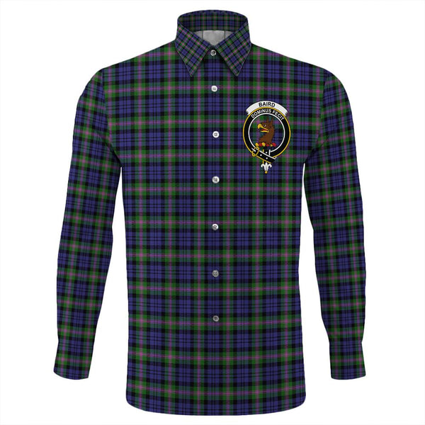 Baird Modern Tartan Classic Crest Long Sleeve Button Shirt