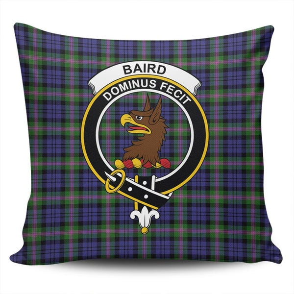 Baird Modern Tartan Classic Crest Pillow Cover