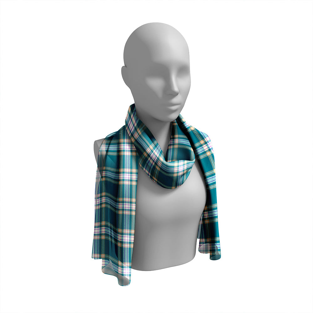 Baker Ancient Tartan Classic Silk Habotai Long Scarf