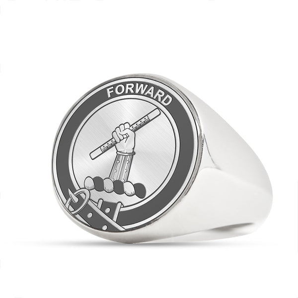 Balfour Clan Badge Engraved Signet Ring