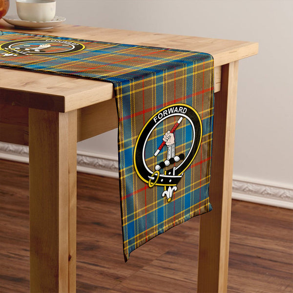 Balfour Ancient Clan Badge Tartan Table Runner