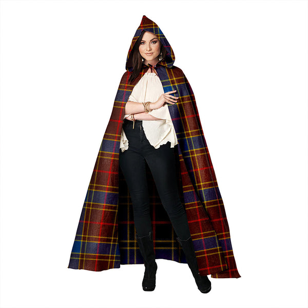 Balfour Modern Clan Badge Tartan Hooded Cloak