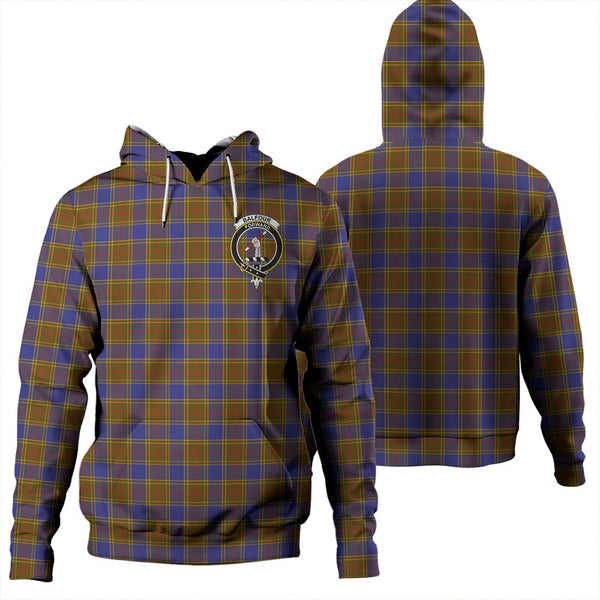 Balfour Modern Tartan Classic Crest Hoodie