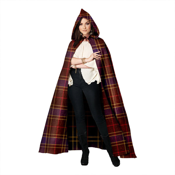 Balfour Weathered Clan Badge Tartan Hooded Cloak