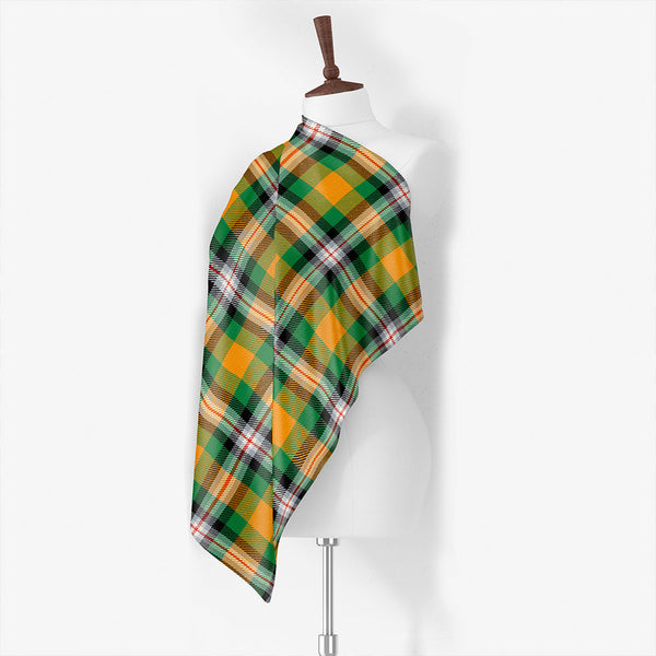 Ball Hunting Ancient Tartan Classic Silk Habotai Square Scarf