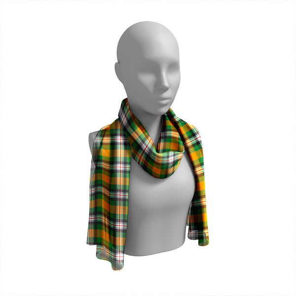 Ball Hunting Ancient Tartan Classic Silk Habotai Long Scarf