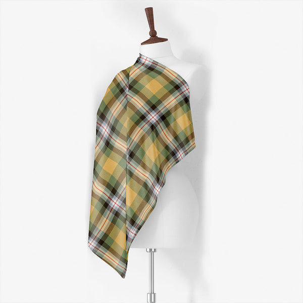 Ball Hunting Weathered Tartan Classic Silk Habotai Square Scarf