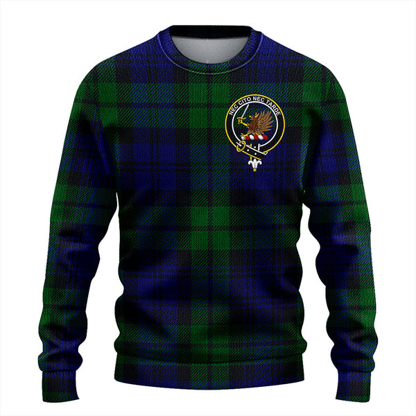 Bannatyne Clan Badge Tartan Knitted Sweater