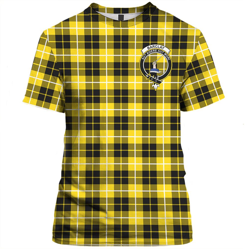 Balfour Modern Tartan Classic Crest T-Shirt