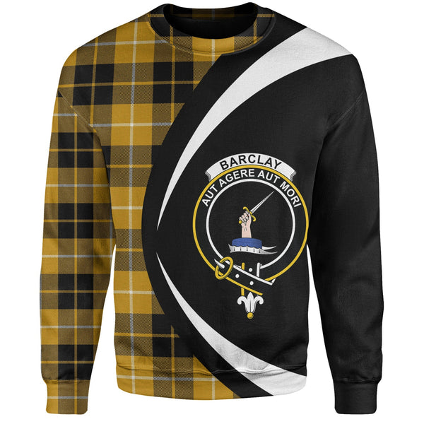 Barclay Dress Ancient Clan Badge Tartan Sweatshirt Circle Style Personalized