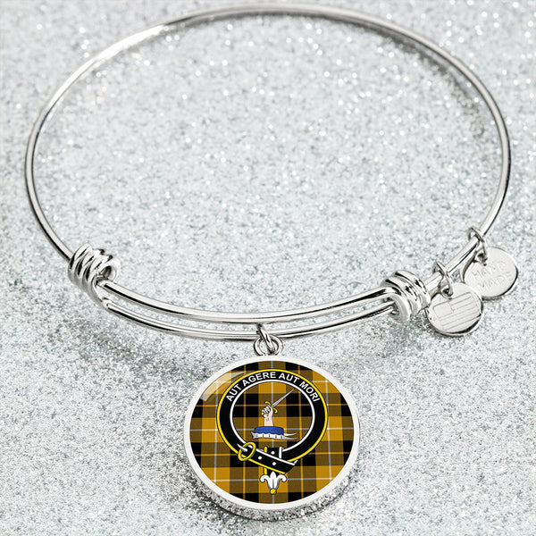 Barclay Dress Ancient Clan Badge Tartan Classic Circle Bangle