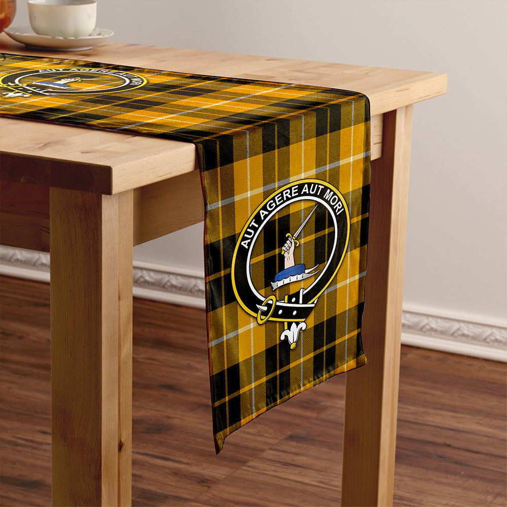 Barclay Dress Ancient Clan Badge Tartan Table Runner