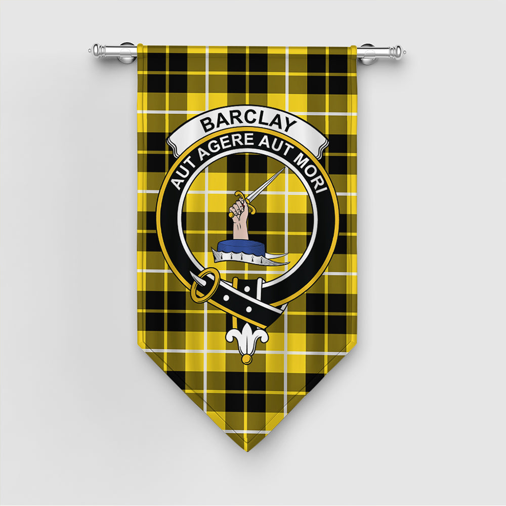 Barclay Dress Modern Tartan Classic Crest Gonfalon