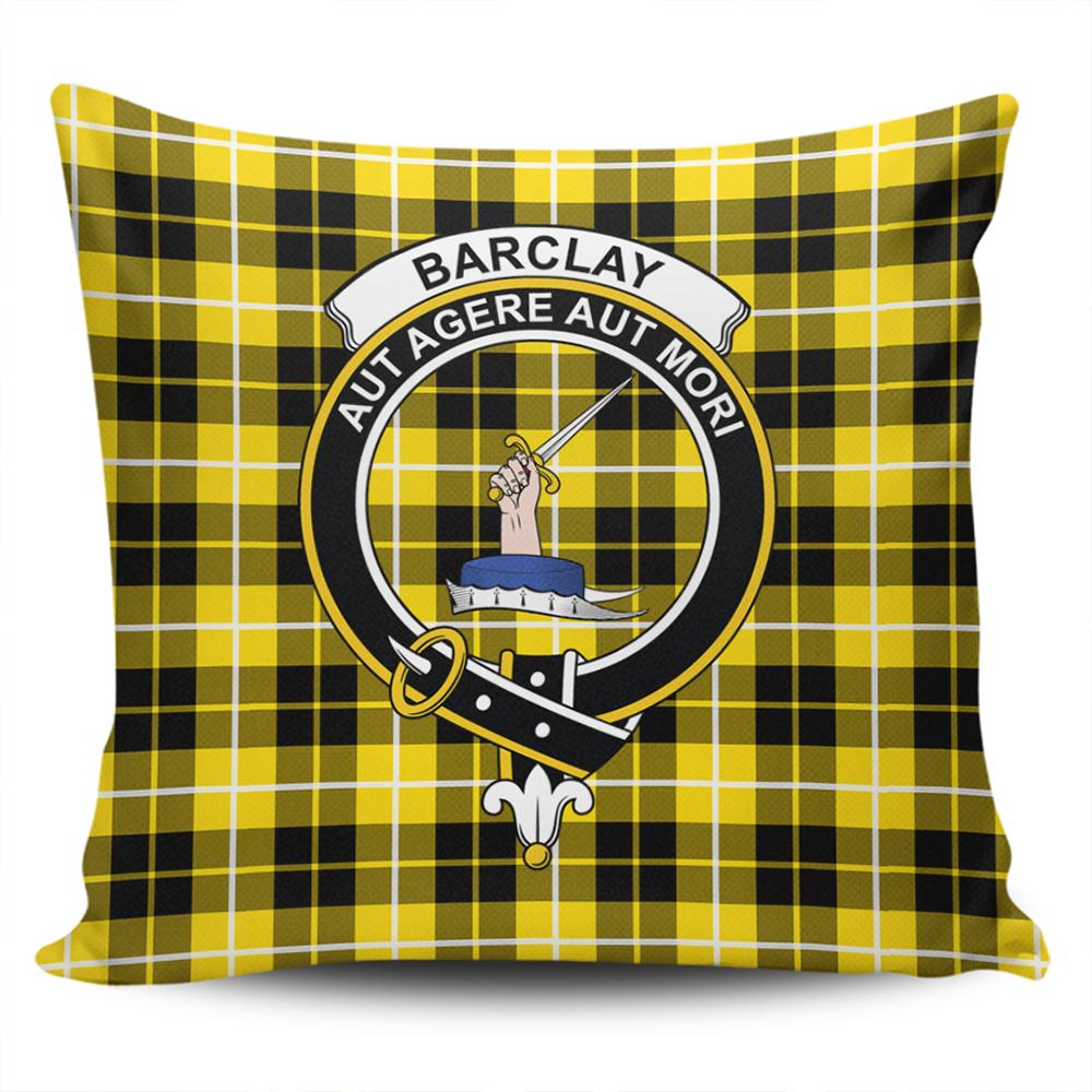 Barclay Dress Modern Tartan Classic Crest Pillow Cover