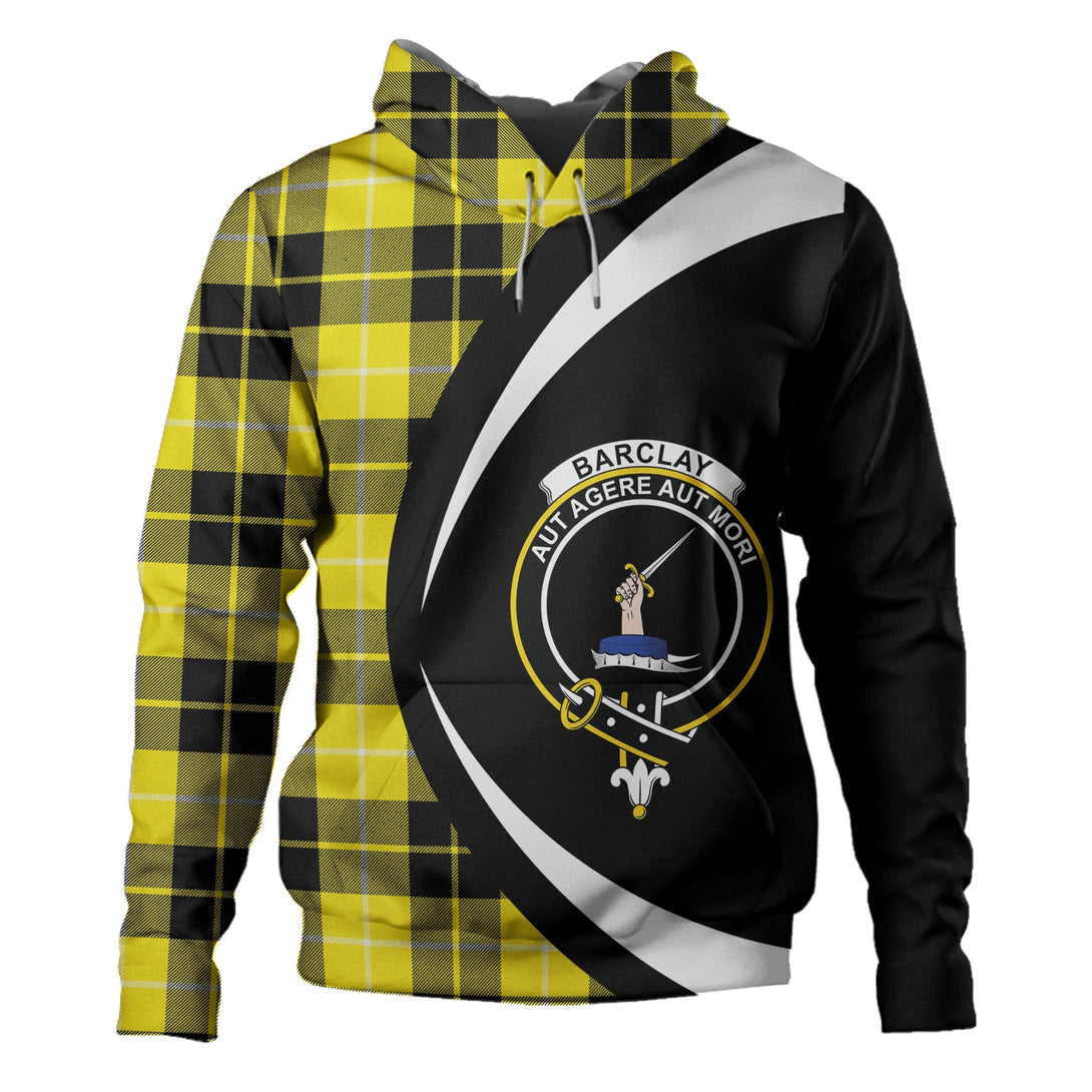 Barclay Dress Modern Clan Badge Tartan Hoodie Circle Style