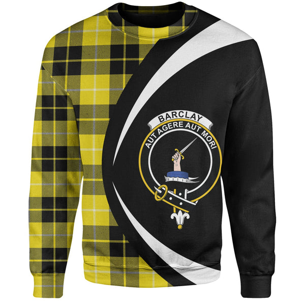 Barclay Dress Modern Clan Badge Tartan Sweatshirt Circle Style Personalized