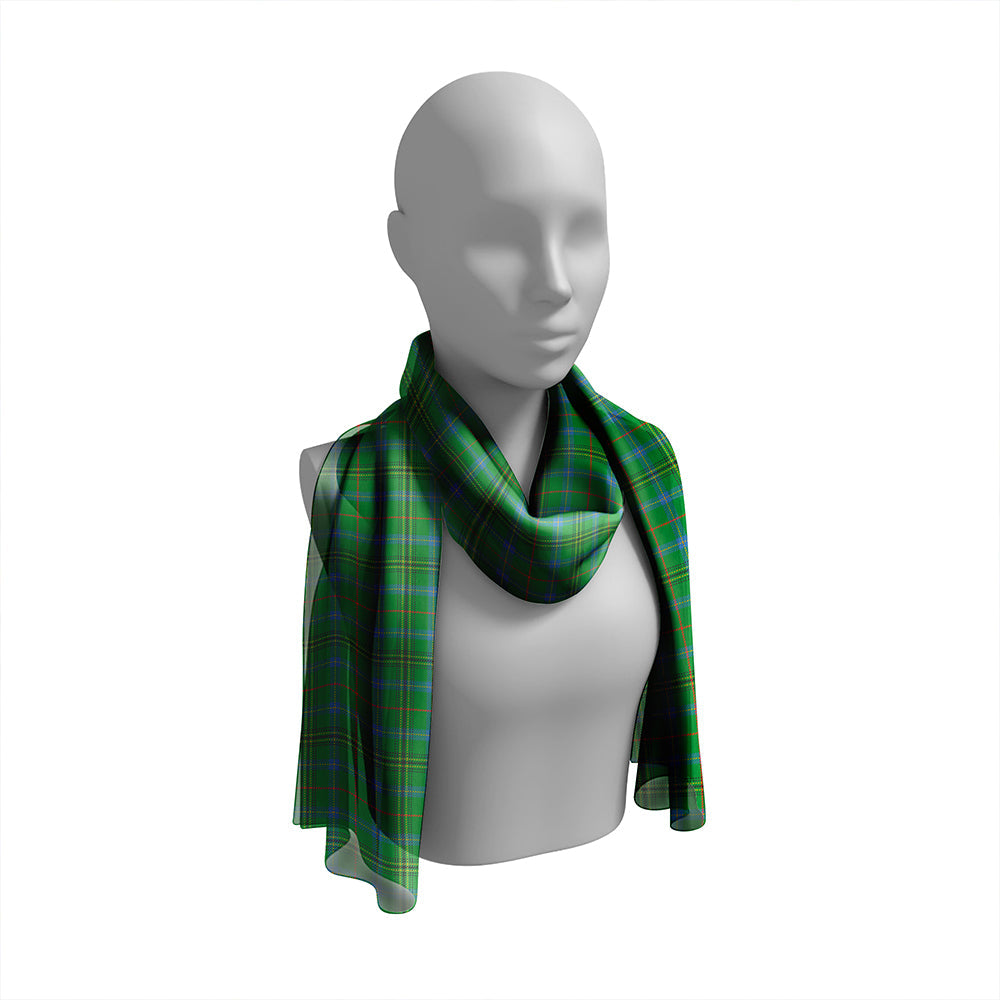 Bartlett Ancient Tartan Classic Silk Habotai Long Scarf