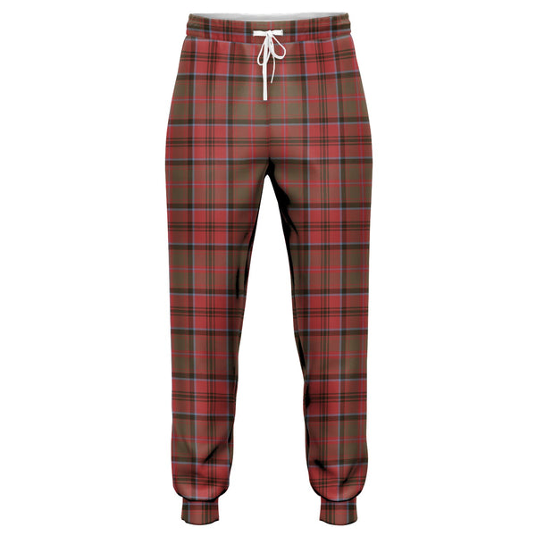 Bates (Bate) Weathered Tartan Jogger Pants