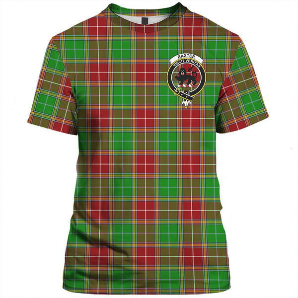 Baxter Modern Tartan Classic Crest T-Shirt