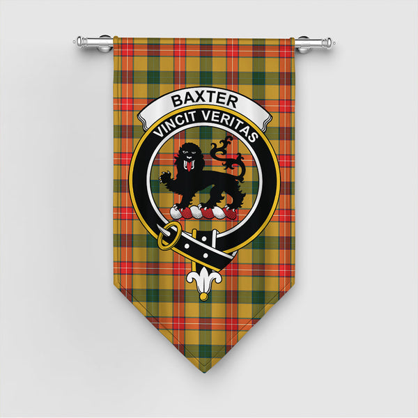 Baxter Modern Tartan Classic Crest Gonfalon