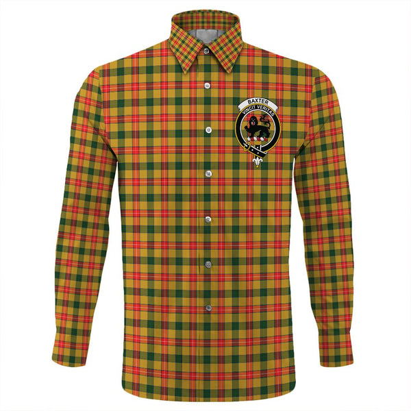 Baxter Modern Tartan Classic Crest Long Sleeve Button Shirt