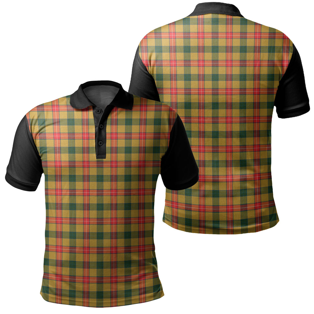 Baxter Tartan Classic Polo Shirt Black Neck 1 Style