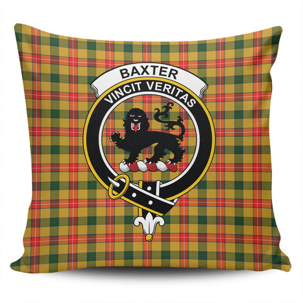 Baxter Modern Tartan Classic Crest Pillow Cover