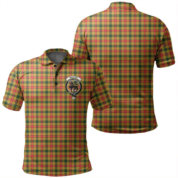 Baxter Modern Tartan Classic Crest Polo Shirt