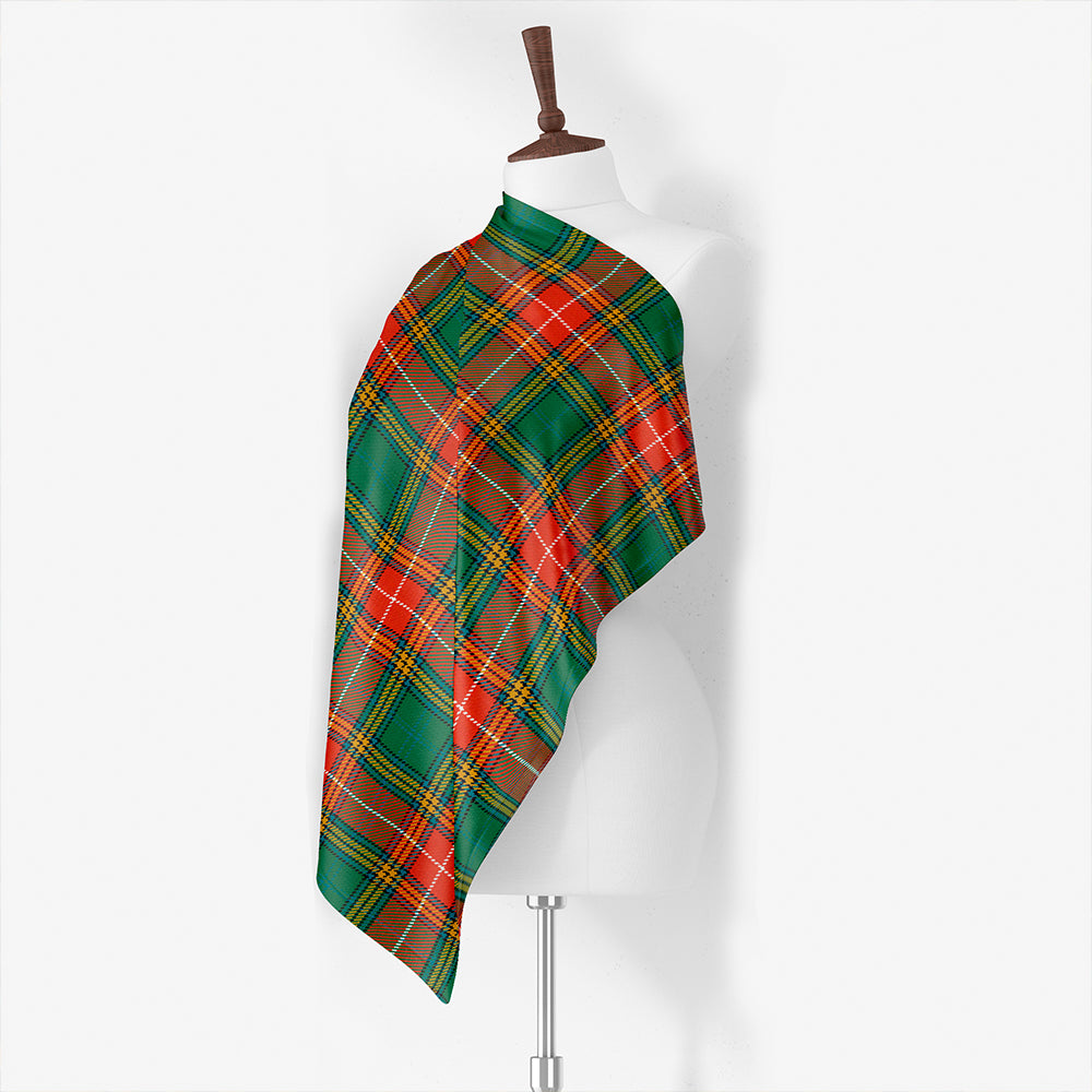 Baxter Ancient Tartan Classic Silk Habotai Square Scarf