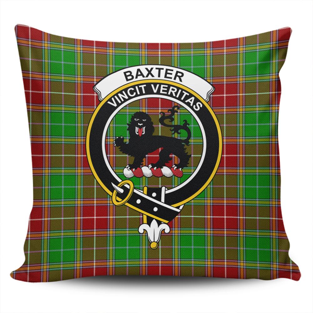 Baxter Tartan Classic Crest Pillow Cover