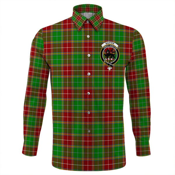 Baxter Tartan Classic Crest Long Sleeve Button Shirt