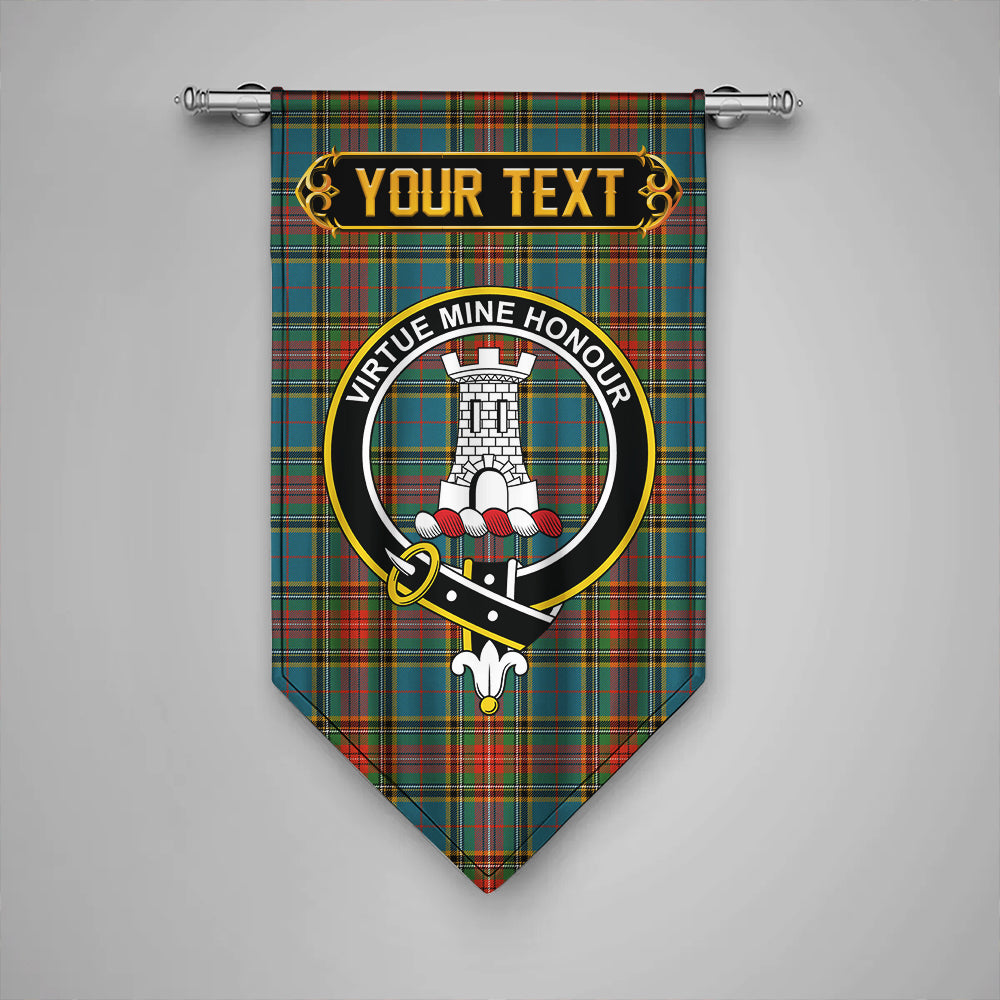 Beaton Ancient Clan Badge Tartan Gonfalon Personalize