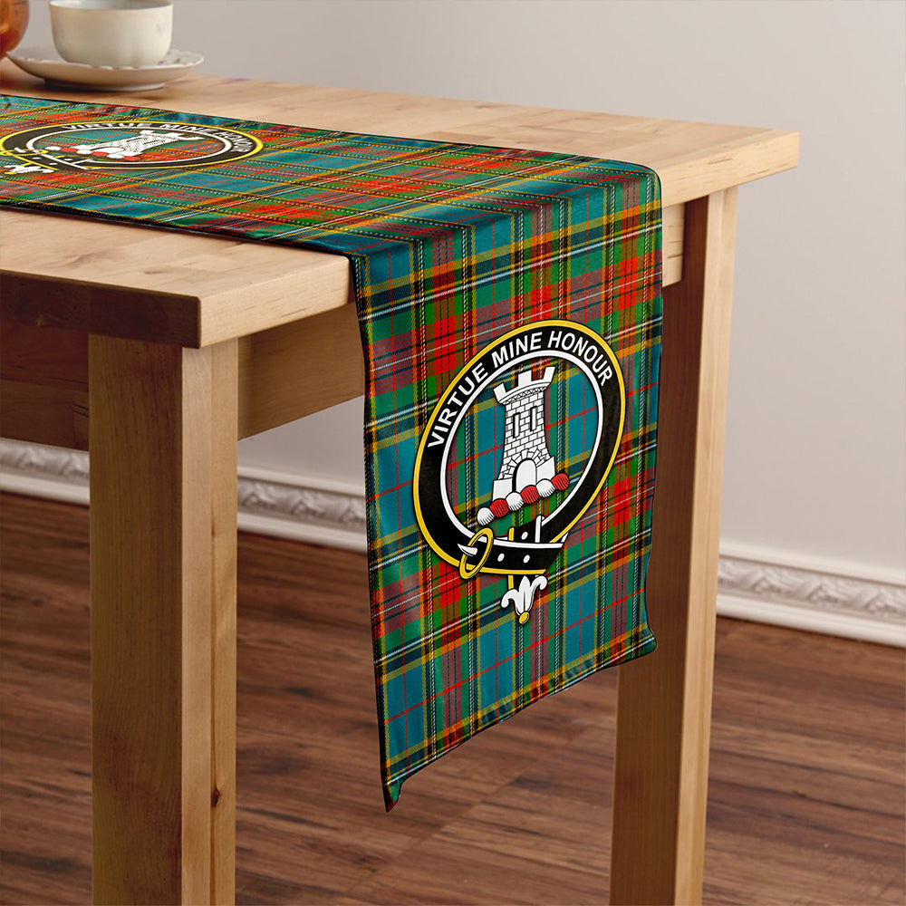 Beaton Ancient Clan Badge Tartan Table Runner