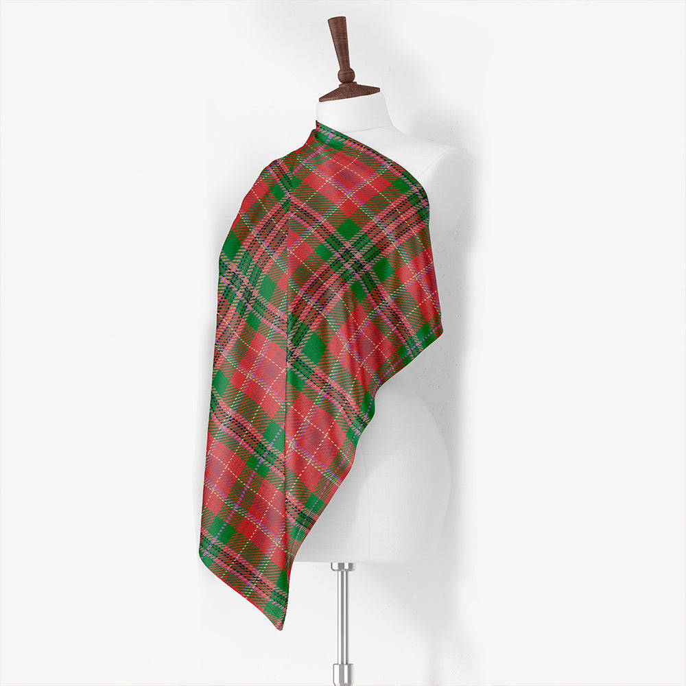 Beaverbrook Ancient Tartan Classic Silk Habotai Square Scarf