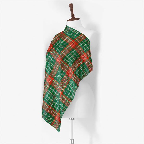 Beaverbrook New Ancient Tartan Classic Silk Habotai Square Scarf