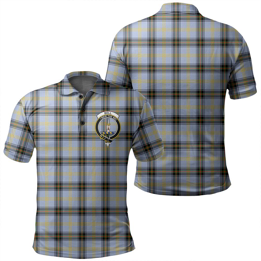 Bell of the Borders Tartan Classic Crest Polo Shirt