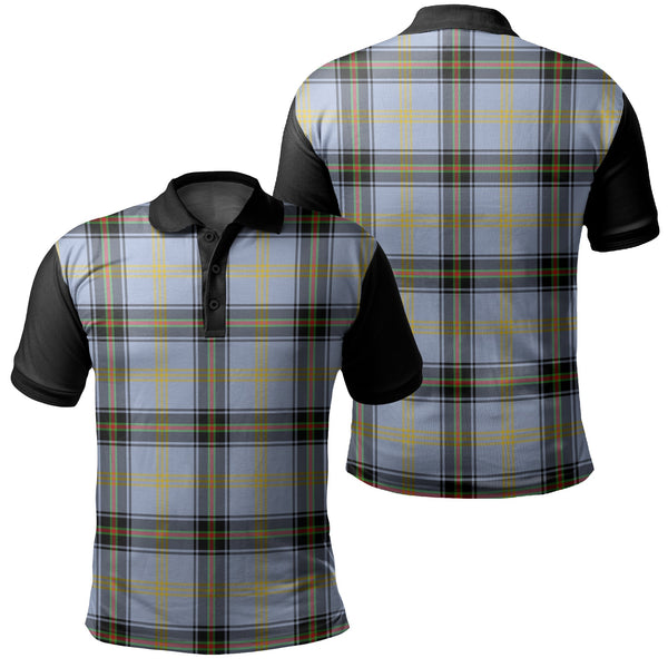 Bell of the Borders Tartan Classic Polo Shirt Black Neck 1 Style