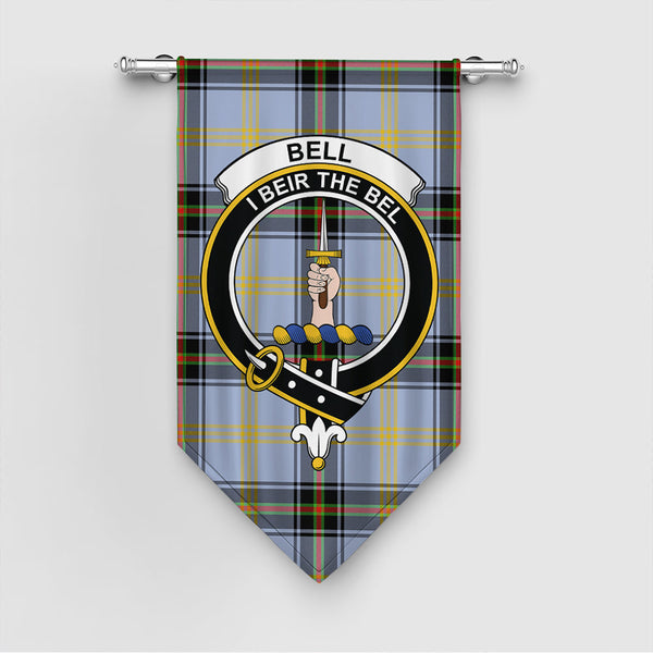 Bell of the Borders Tartan Classic Crest Gonfalon