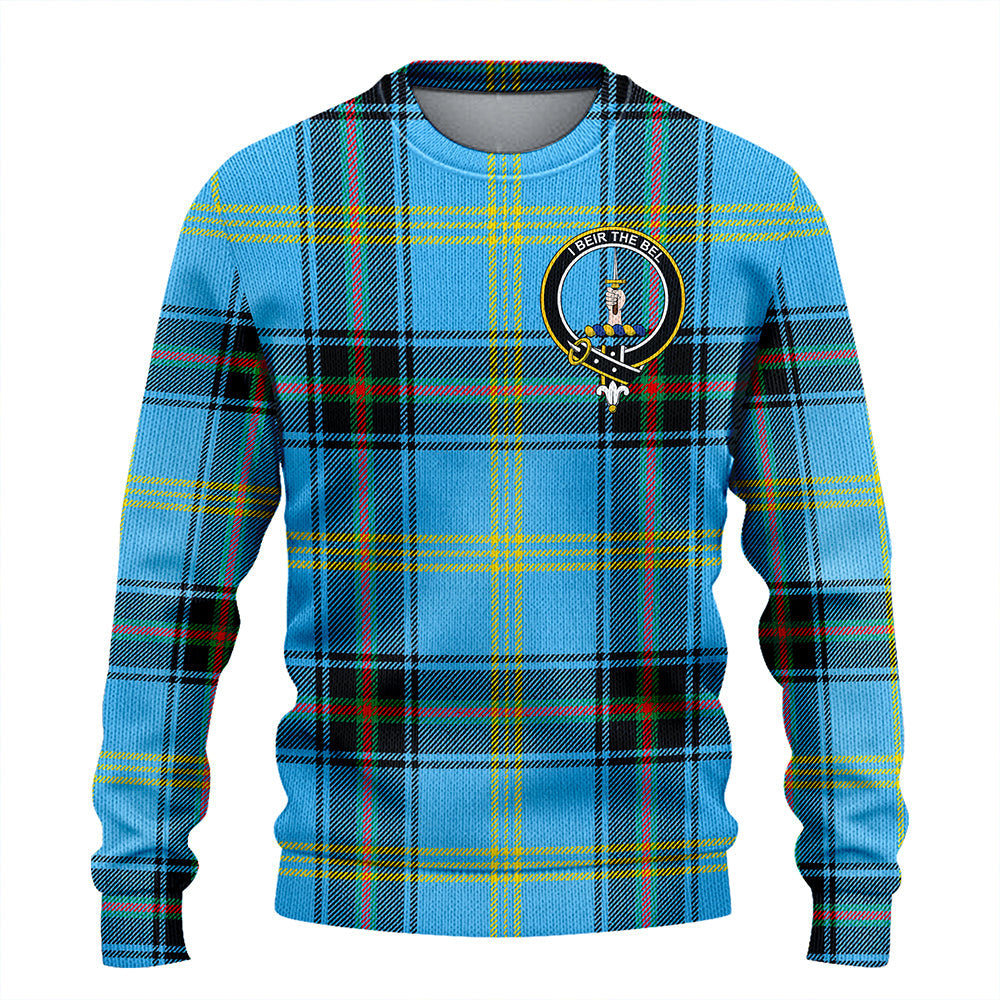 Bell of the Borders Modern Clan Badge Tartan Knitted Sweater