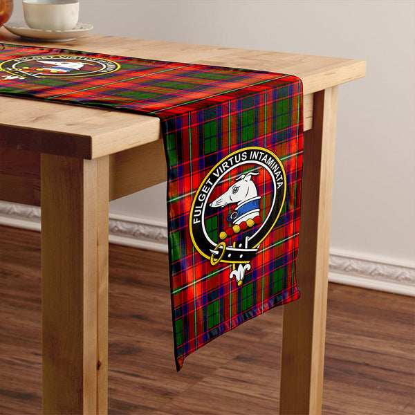 Belshes Clan Badge Tartan Table Runner