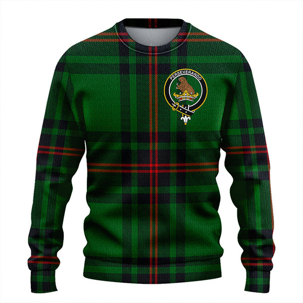 Beveridge Clan Badge Tartan Knitted Sweater