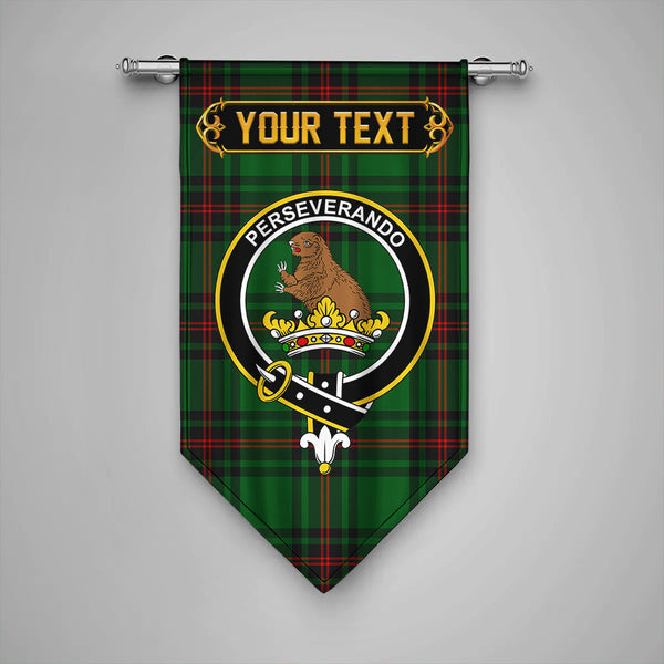 Beveridge Clan Badge Tartan Gonfalon Personalize